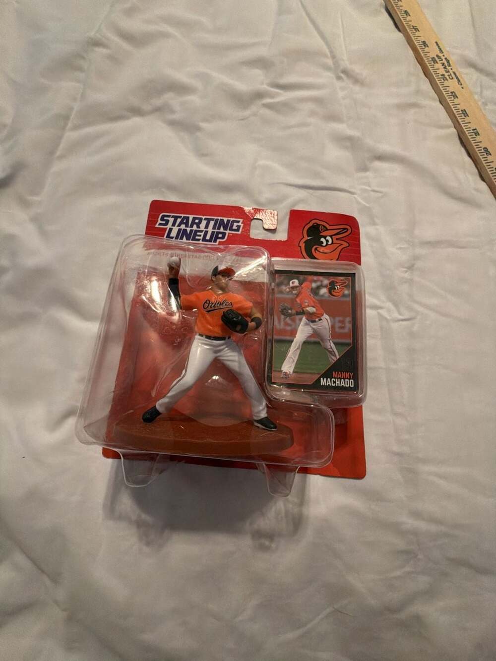 Starting Lineup Manny Machado Baltimore Orioles Action Figure with Trading Card